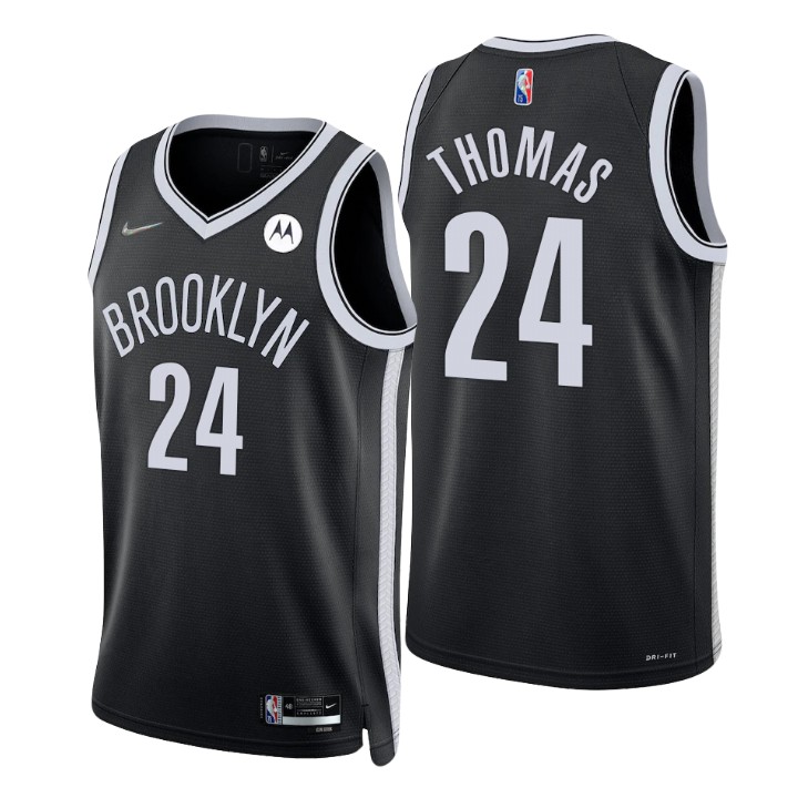 Brooklyn Nets Cameron Thomas 75th Anniversary Diamond Basketball Jersey Icon