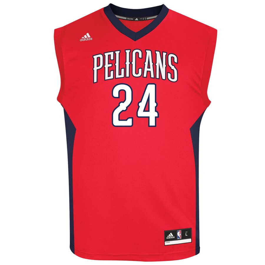 Alternative view of Buddy Hield New Orleans Pelicans Adidas Replica Basketball Jersey - Red