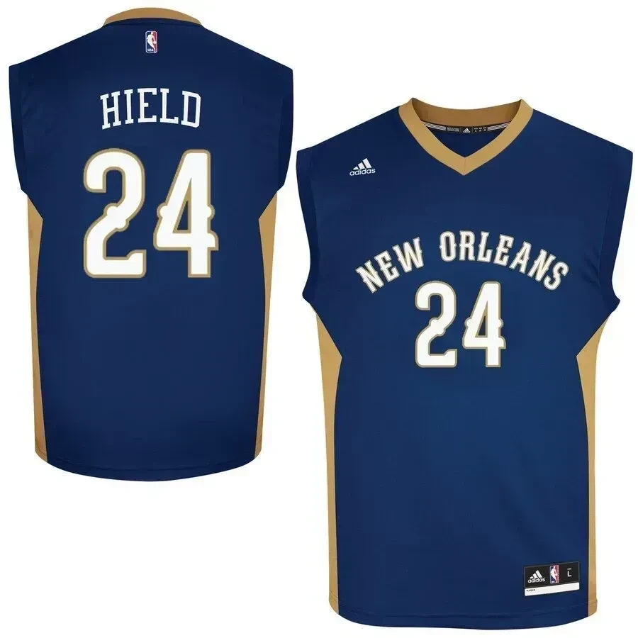 Buddy Hield New Orleans Pelicans Basketball Jersey - Navy - JS345 