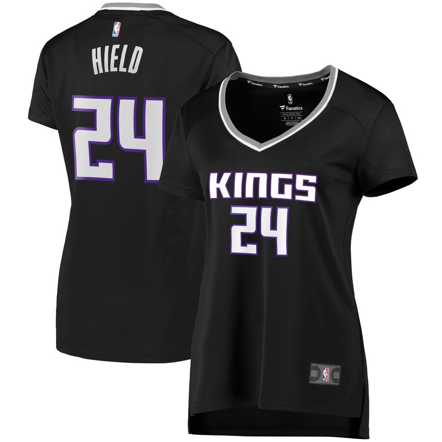 Buddy Hield Sacramento Kings Fanatics Branded Women's Fast Break Player Replica Basketball Jersey - Statement Edition - Black