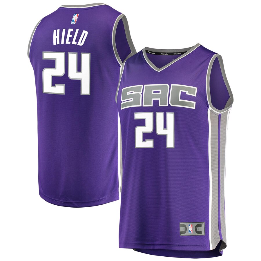 Buddy Hield Sacramento Kings Fanatics Branded Youth Fast Break Replica Basketball Jersey Purple - Icon Edition