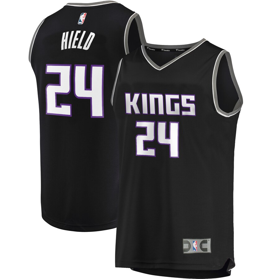 Buddy Hield Sacramento Kings Fanatics Branded Youth Fast Break Replica Player Basketball Jersey - Statement Edition - Black