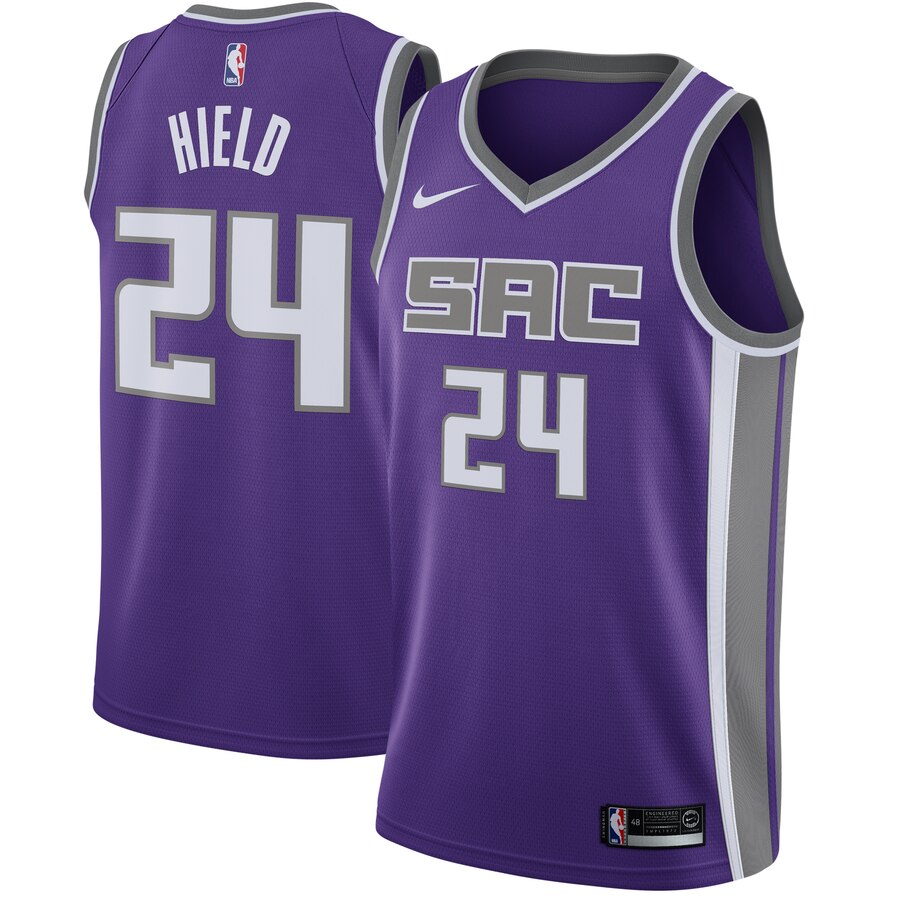 Buddy Hield Sacramento Kings Swingman Basketball Jersey Purple – Icon Edition