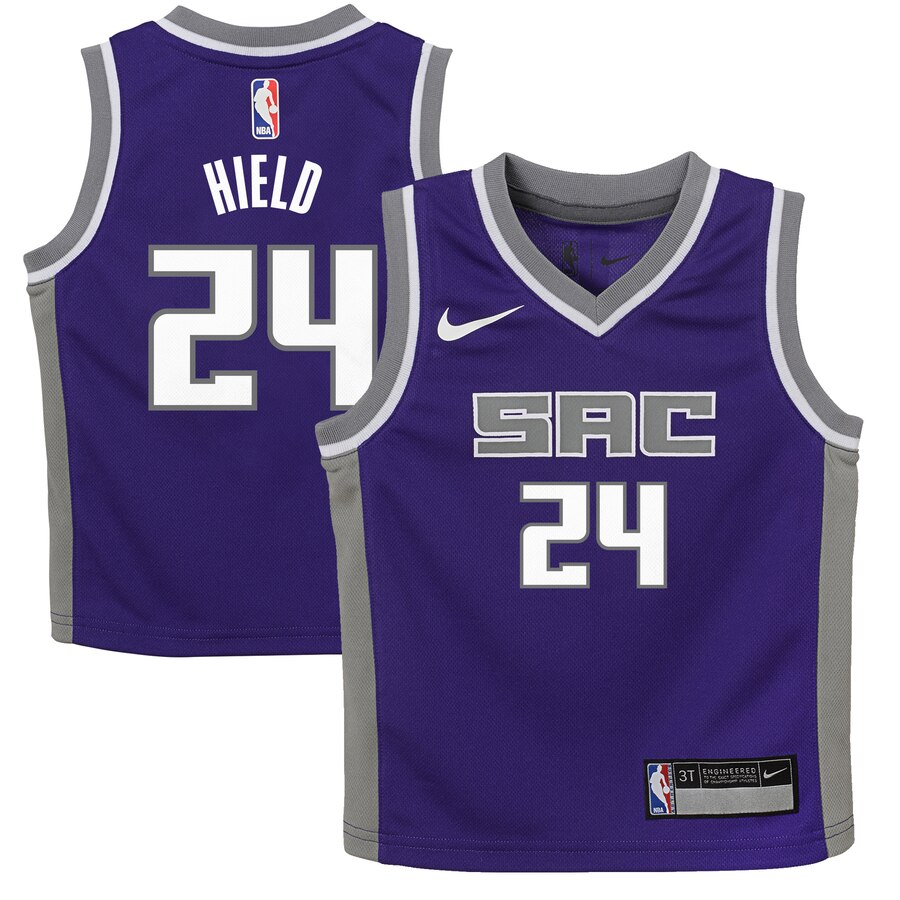 Buddy Hield Sacramento Kings Toddler Replica Basketball Jersey Purple - Icon Edition