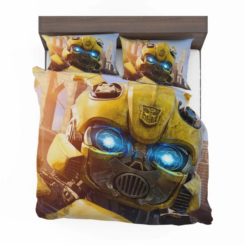 Alternative view of Bumblebee Rise Of The Autobots Bedding Set - Custom Bedding Set