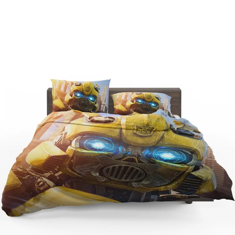 Bumblebee Rise Of The Autobots Bedding Set - Custom Bedding Set