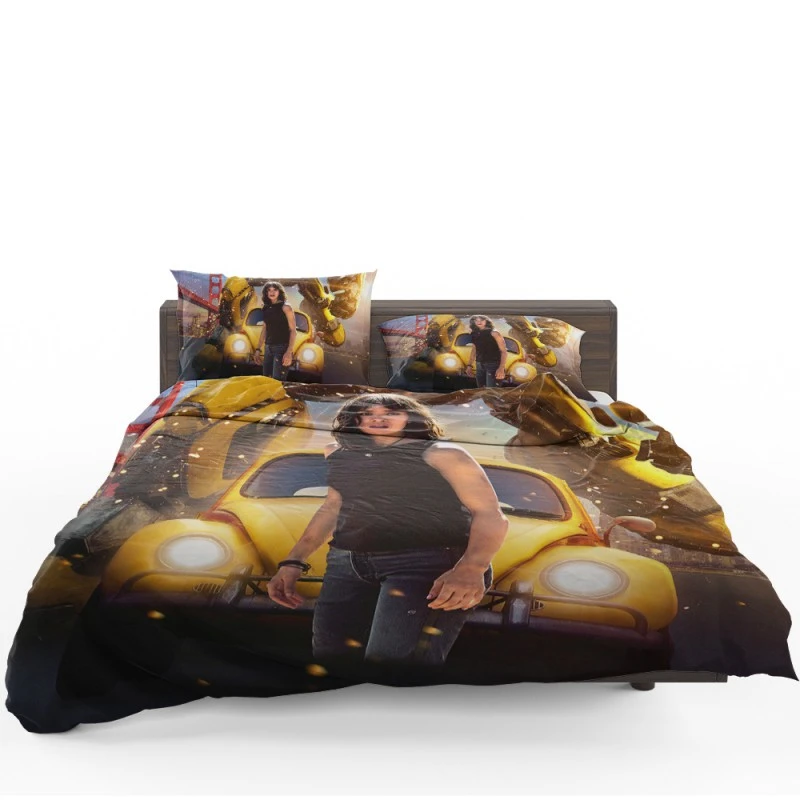Bumblebee Transformers Movie Hailee Steinfeld Bedding Set - Custom Bedding Set