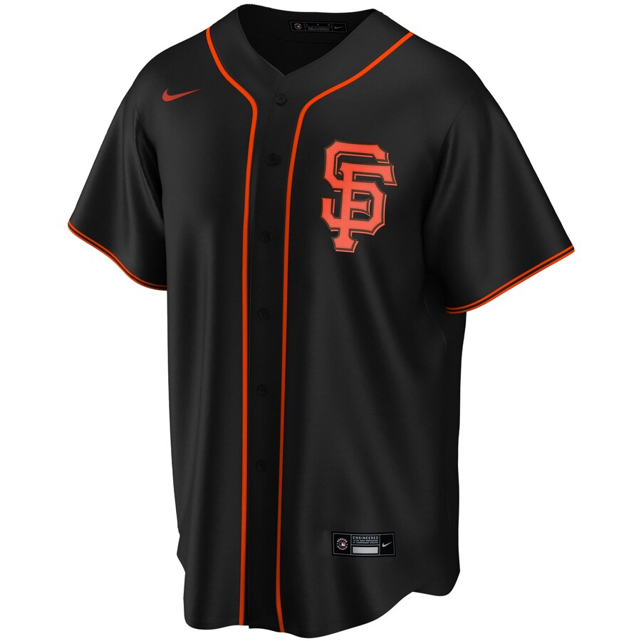 Alternative view of Buster Posey San Francisco Giants Alternate 2020 Replica Player Baseball Jersey ÃƒÂ¢Ã¢â€šÂ¬Ã¢â‚¬Å“ Black