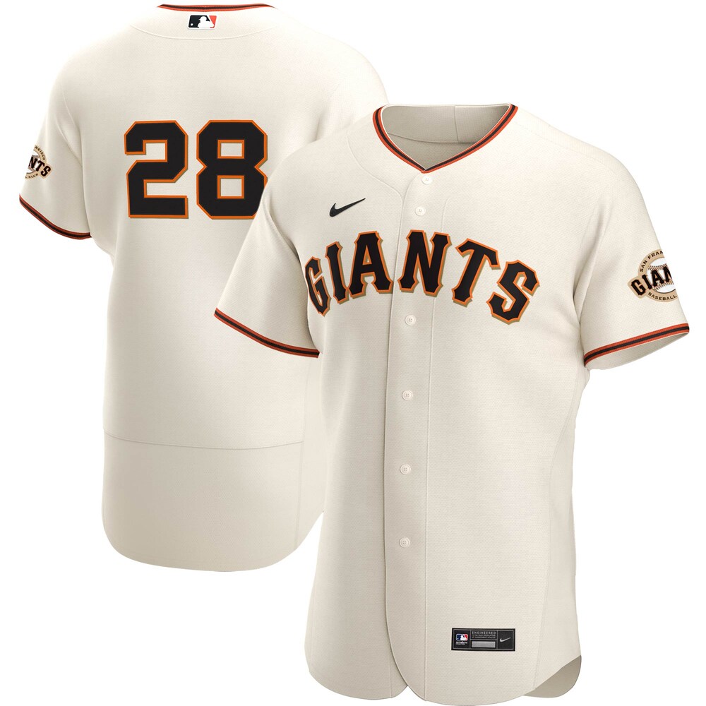Buster Posey San Francisco Giants Home 2020 Player Name Baseball Jersey - Cream