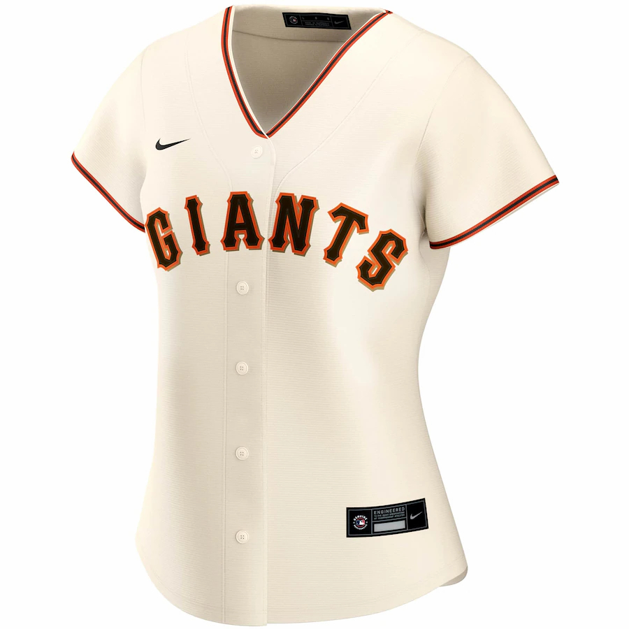 Alternative view of Buster Posey San Francisco Giants Women's Home 2020 Replica Player Baseball Jersey ÃƒÂ¢Ã¢â€šÂ¬Ã¢â‚¬Å“ Cream
