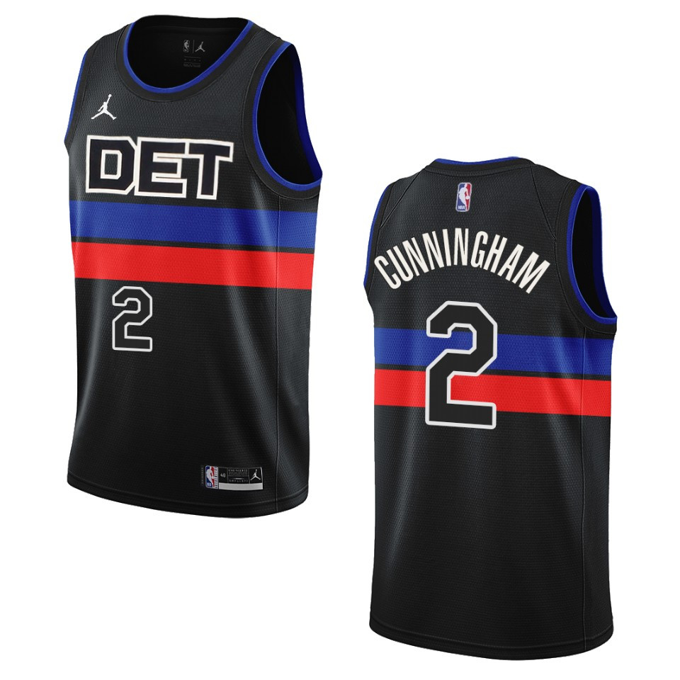Cade Cunningham Black Statement Edition 2022-23 Detroit Pistons Swingman Basketball Jersey