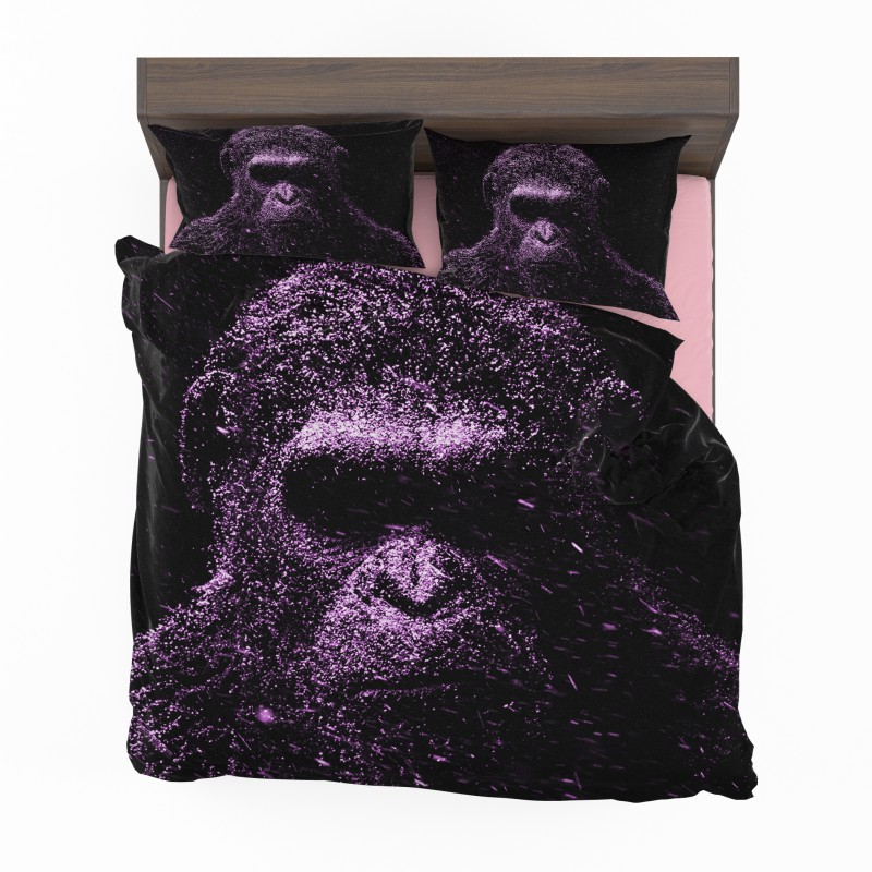 Alternative view of Caesar War For The Planet Of The Apes Bedding Set - Custom Bedding Set