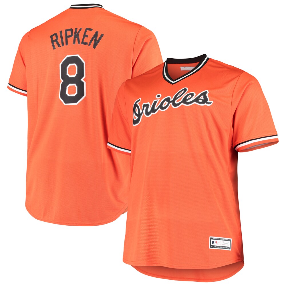 Cal Ripken Jr. Baltimore Orioles Alternate Cooperstown Collection Player Baseball Jersey - Orange