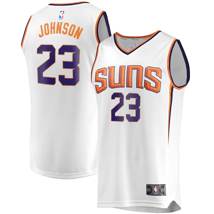 Cameron Johnson Phoenix Suns Fanatics Branded Youth Fast Break Replica Basketball Jersey White - Association Edition