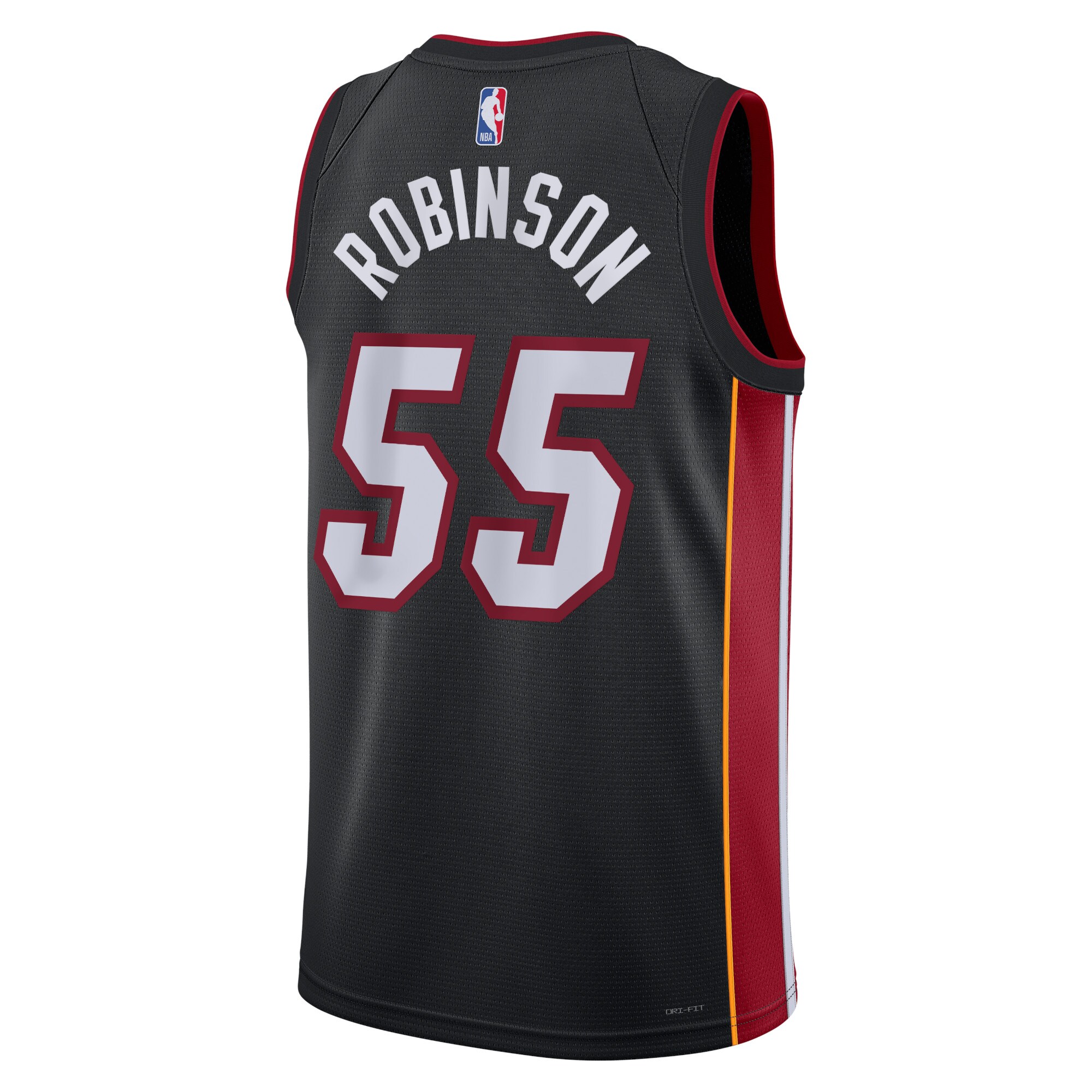 Alternative view of Camiseta Icon Edition Swingman de los Miami Heat - Negro - Duncan Robinson - Unisex - JS933 