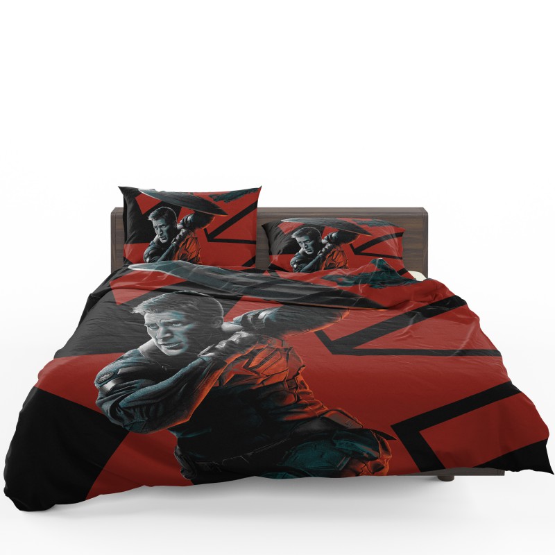 Captain America Chris Evans Marvel Comics Bedding Set - Custom Bedding Set