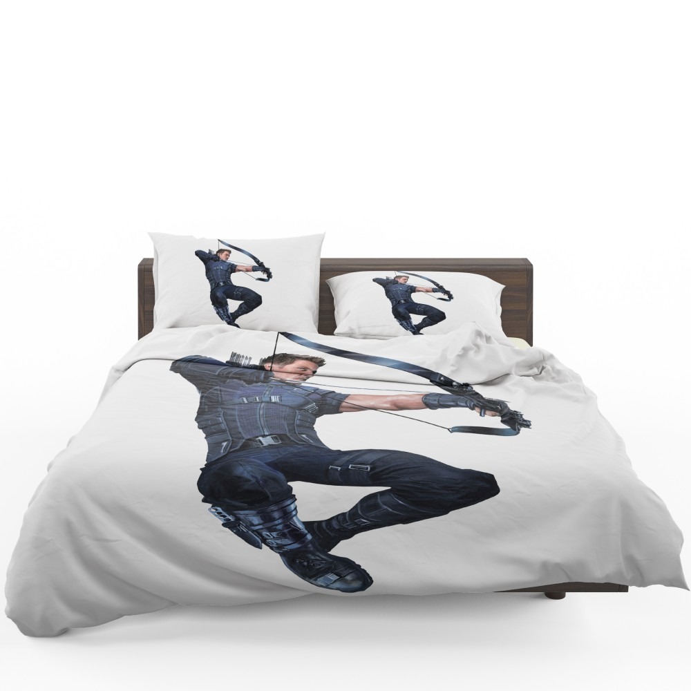 Captain America Civil War Movie Hawkeye Jeremy Renner Bedding Set - Custom Bedding Set