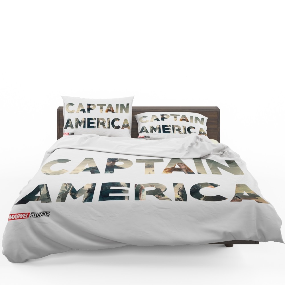 Captain America The First Avenger Movie Bedding Set - Custom Bedding Set