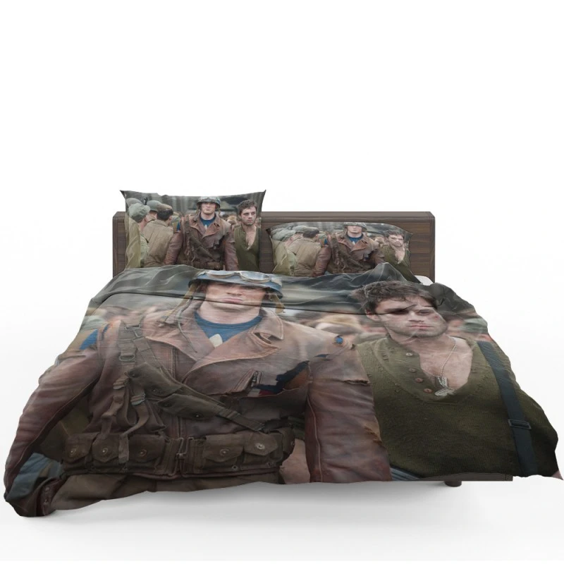 Captain America The First Avenger Movie Steve Rogers Bucky Barnes Bedding Set - Custom Bedding Set
