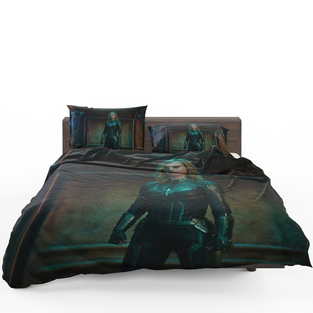Captain Marvel Movie Brie Larson Bedding Set - Custom Bedding Set