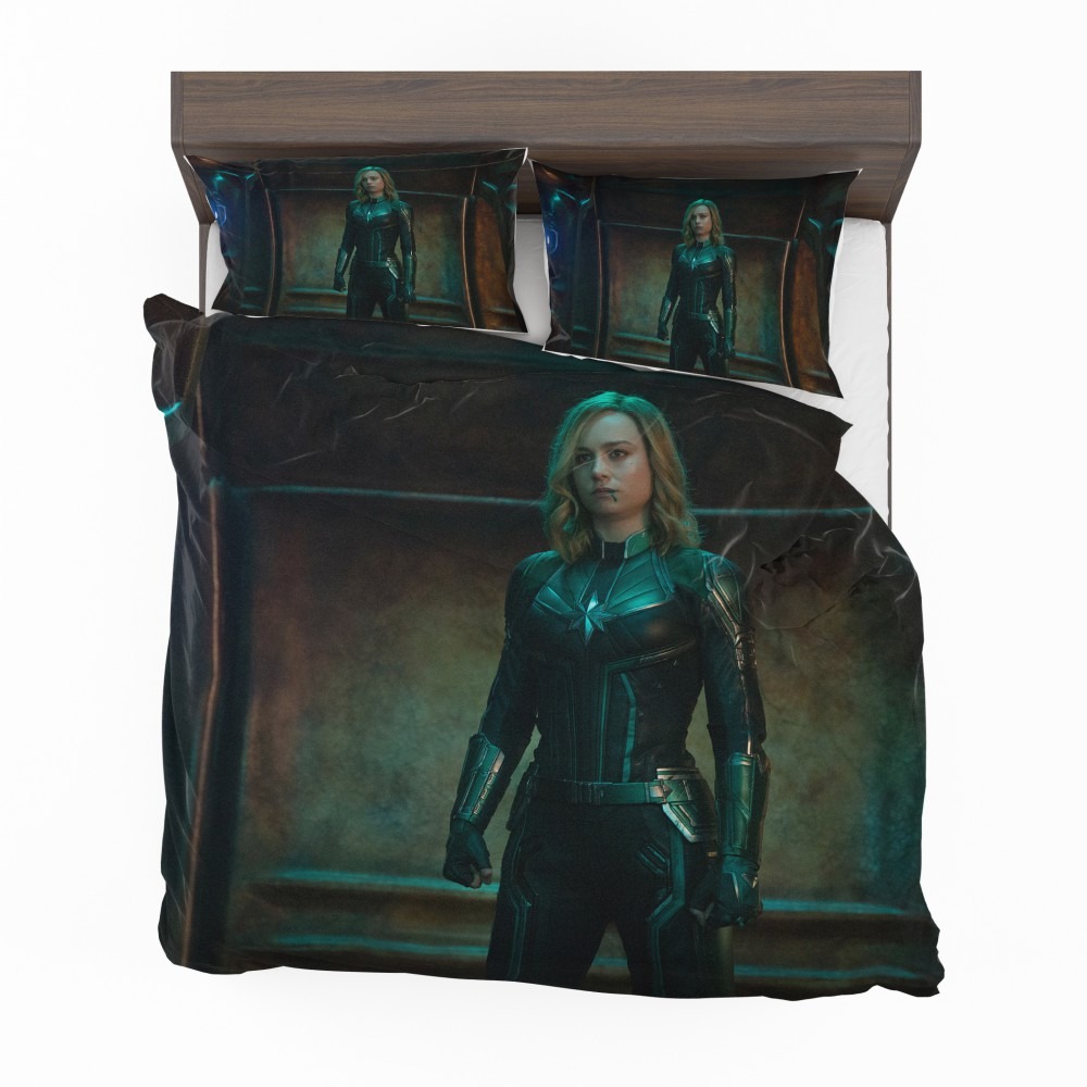 Alternative view of Captain Marvel Movie Brie Larson Bedding Set - Custom Bedding Set