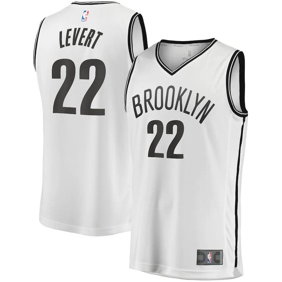 Caris Levert Brooklyn Nets Fanatics Branded Fast Break Player Jersey - Association Edition - White