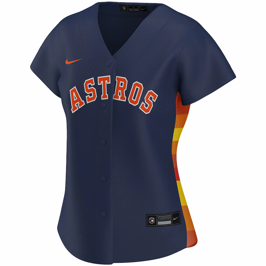 Alternative view of Carlos Correa Houston Astros Women's Alternate 2020 Replica Player Baseball Jersey ÃƒÂ¢Ã¢â€šÂ¬Ã¢â‚¬Å“ Navy