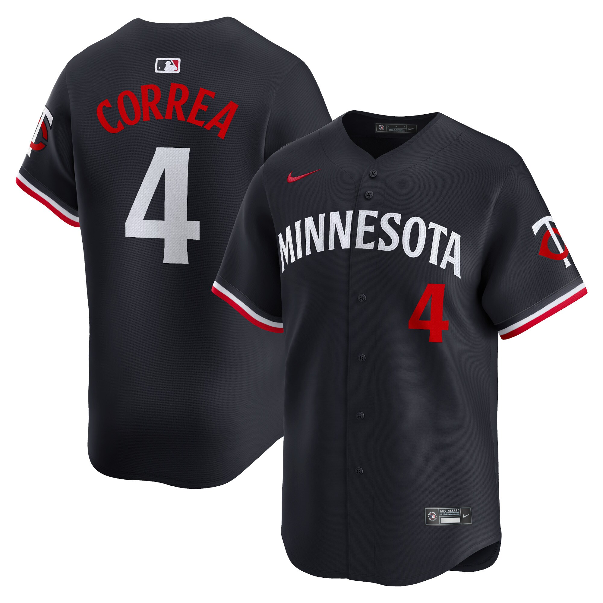 Carlos Correa Minnesota Twins Alternate Limited Player Baseball JerseyÃƒâ€šÃ‚Â ÃƒÂ¢Ã¢â€šÂ¬Ã¢â‚¬Å“ Navy
