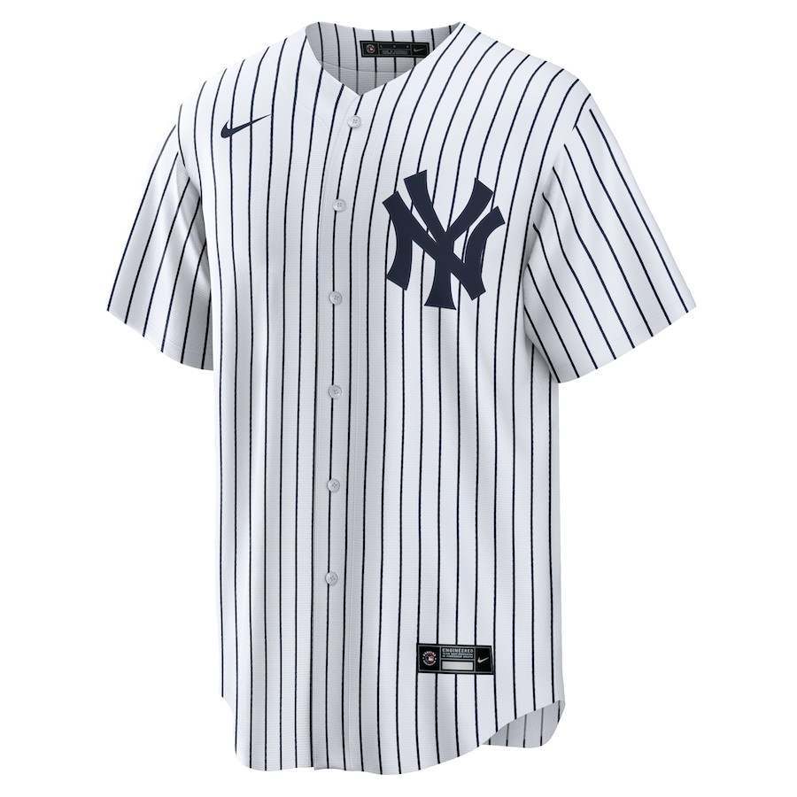 Alternative view of Carlos Rodon 55 New York Yankees Home Men Baseball Jersey - White 