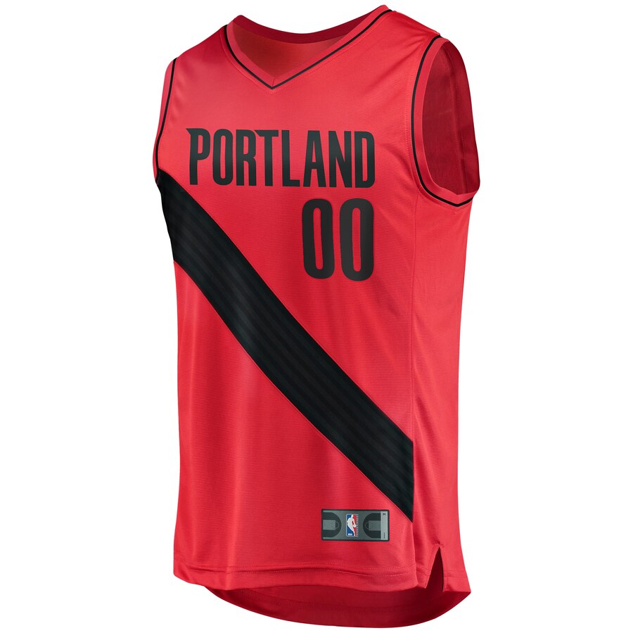 Alternative view of Carmelo Anthony Portland Trail Blazers Fanatics Branded Youth 2019/20 Fast Break Replica Player Basketball Jersey Red - Statement Edition