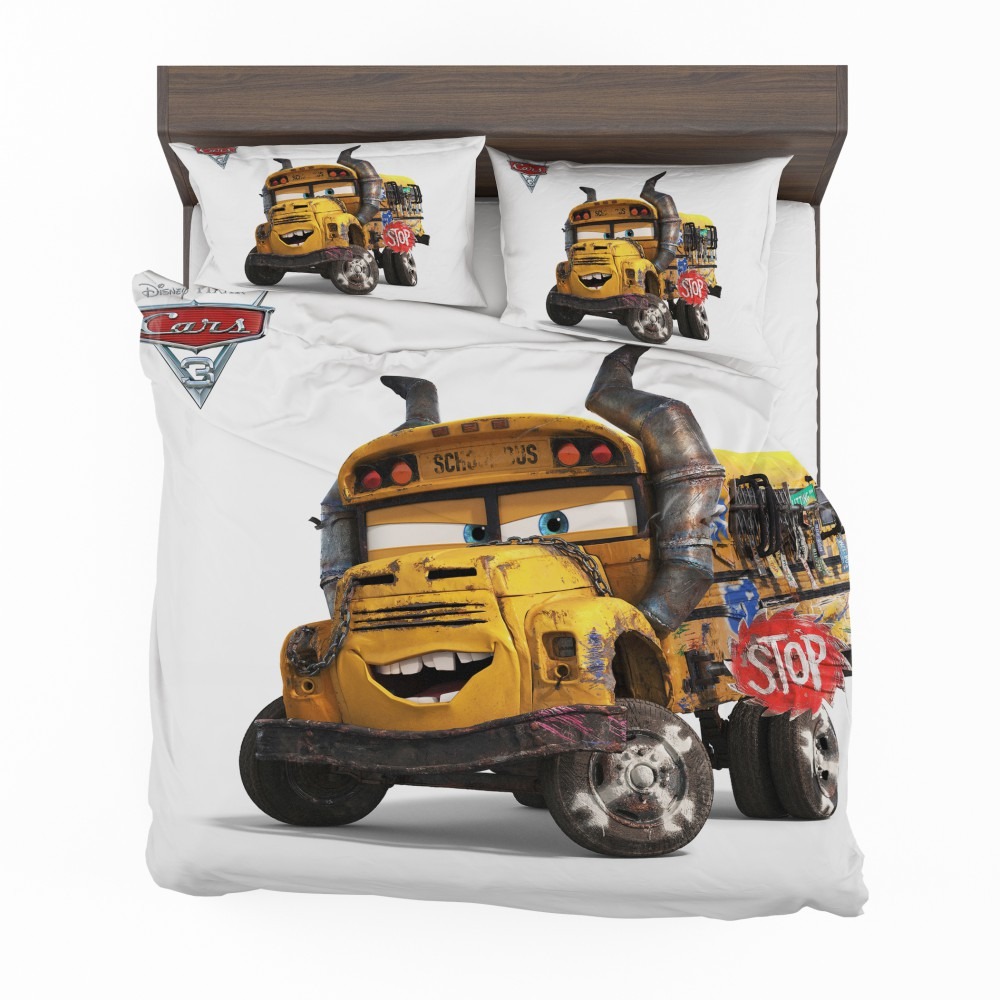 Alternative view of Cars 3 Movie Bedding Set - Custom Bedding Set