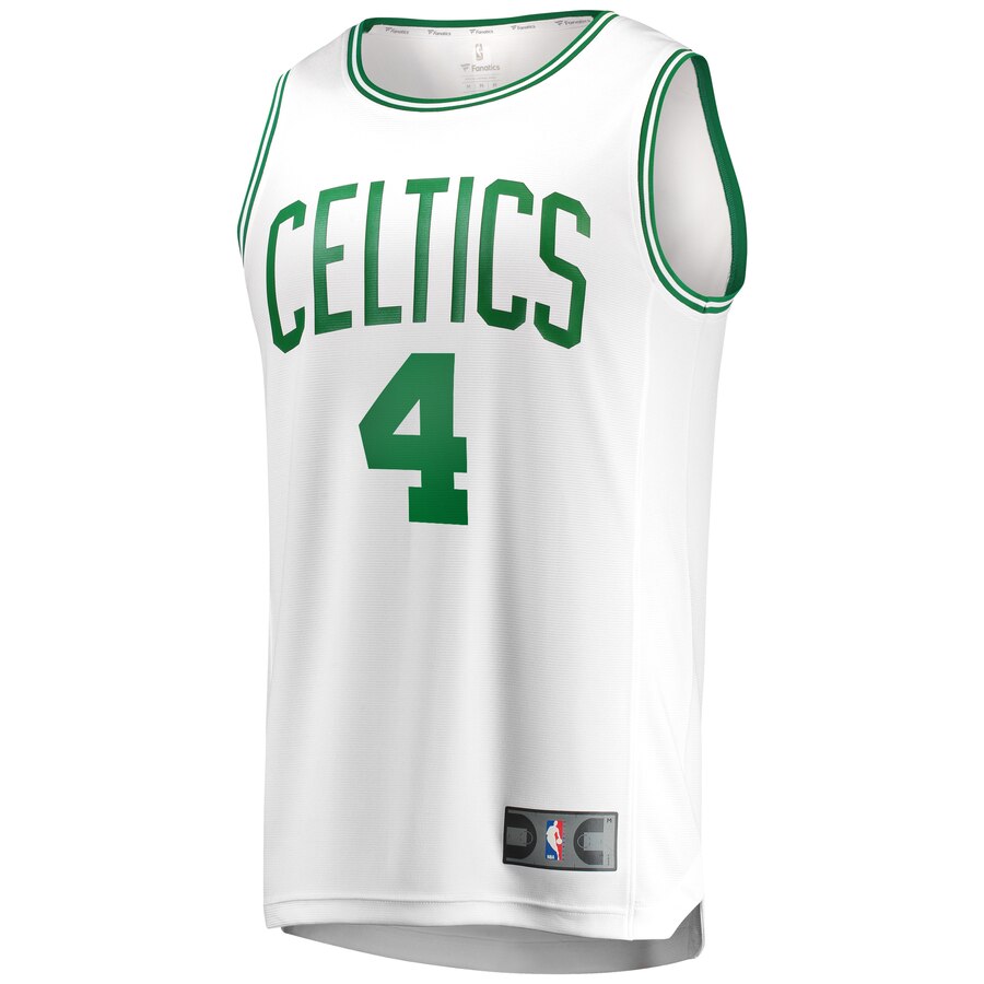 Alternative view of Carsen Edwards Boston Celtics Fanatics Branded Fast Break Replica Player Basketball Jersey - Association Edition - White