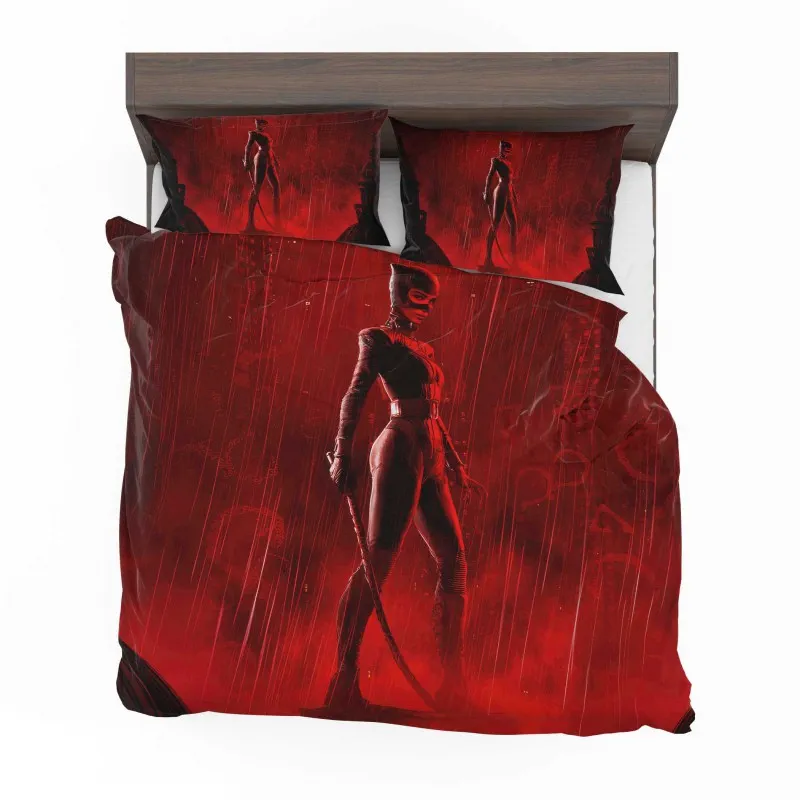 Alternative view of Catwoman Chronicles The Batmans Foe Bedding Set - Custom Bedding Set