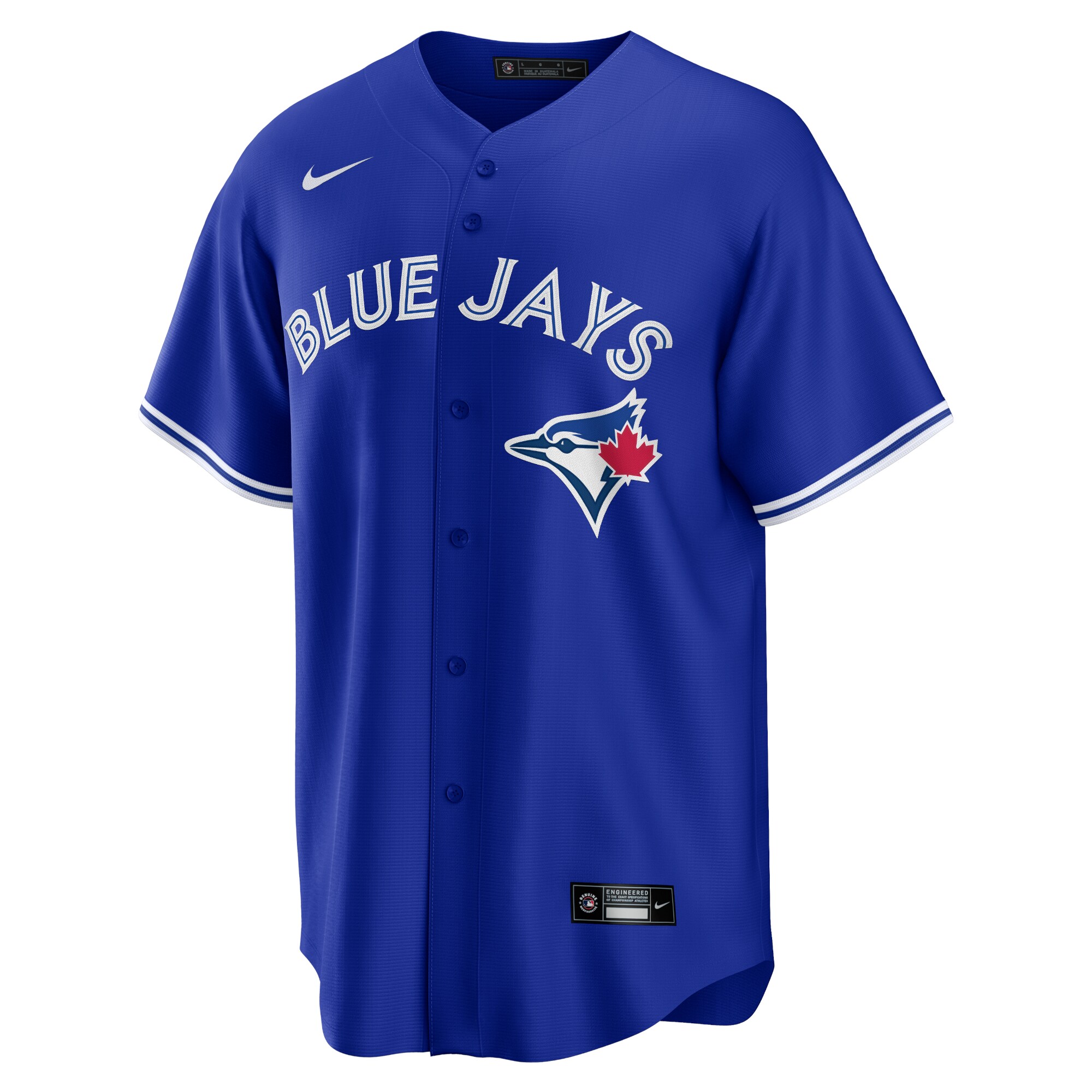 Alternative view of Cavan Biggio Toronto Blue Jays Replica Player Name Jersey – Royal