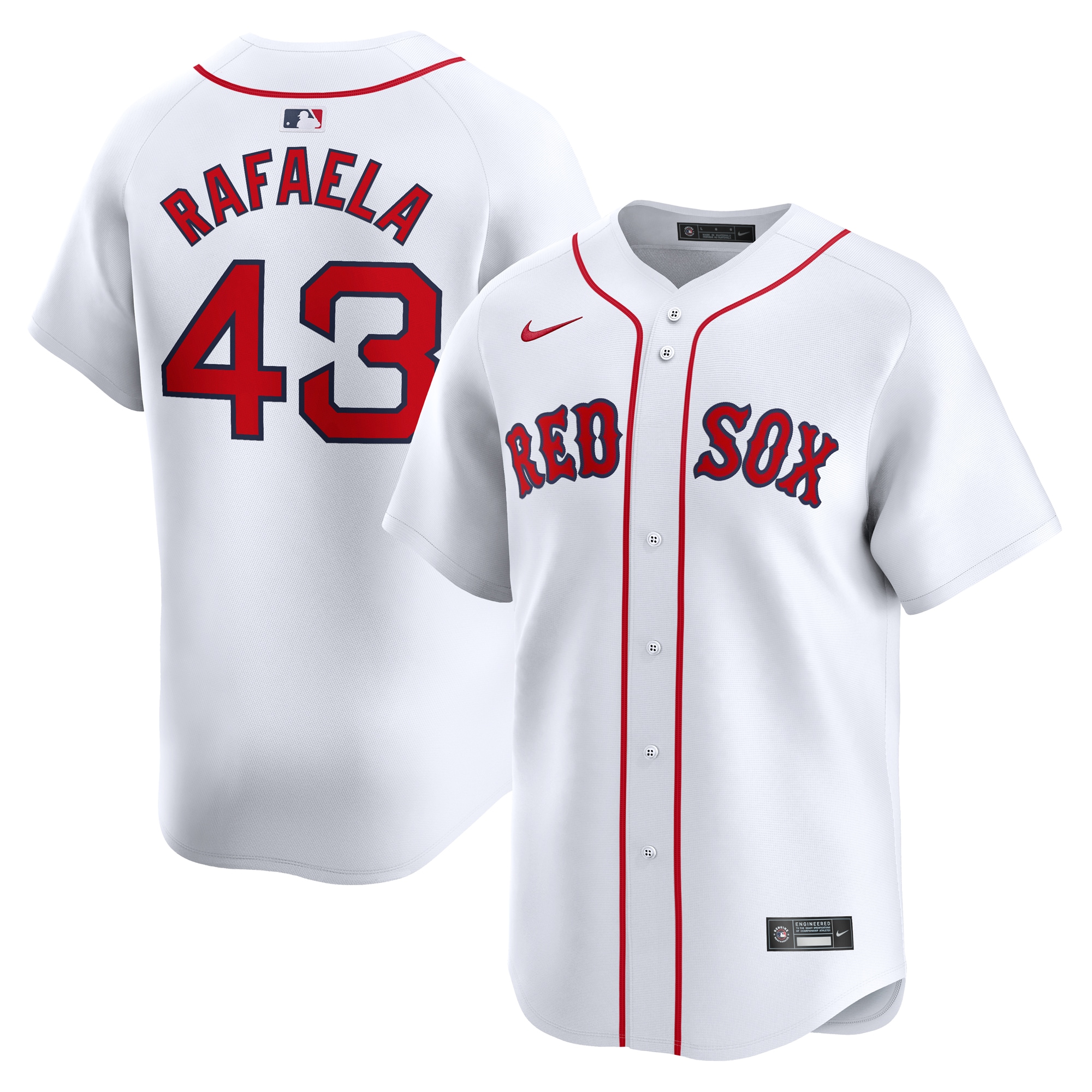 Ceddanne Rafaela Boston Red Sox Home Limited Player Baseball Jersey - White