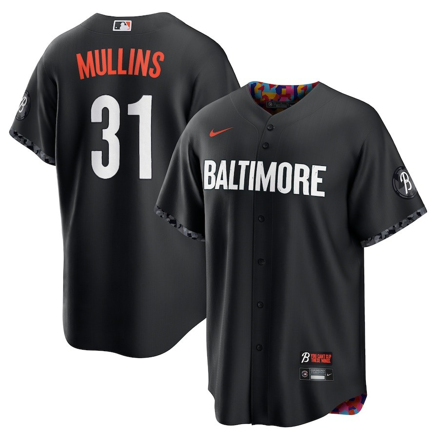 Cedric Mullins 31 Baltimore Orioles 2023 City Connect Men Baseball Jersey - Black