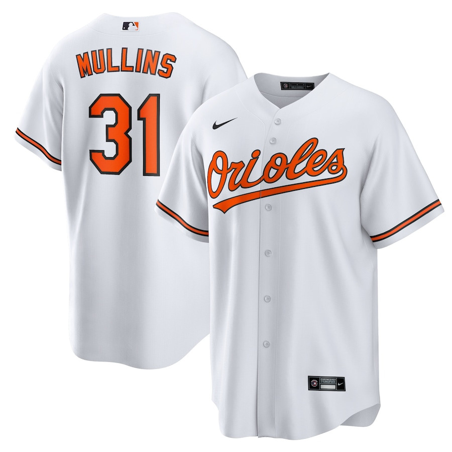 Cedric Mullins 31 Baltimore Orioles Men Baseball Jersey - White