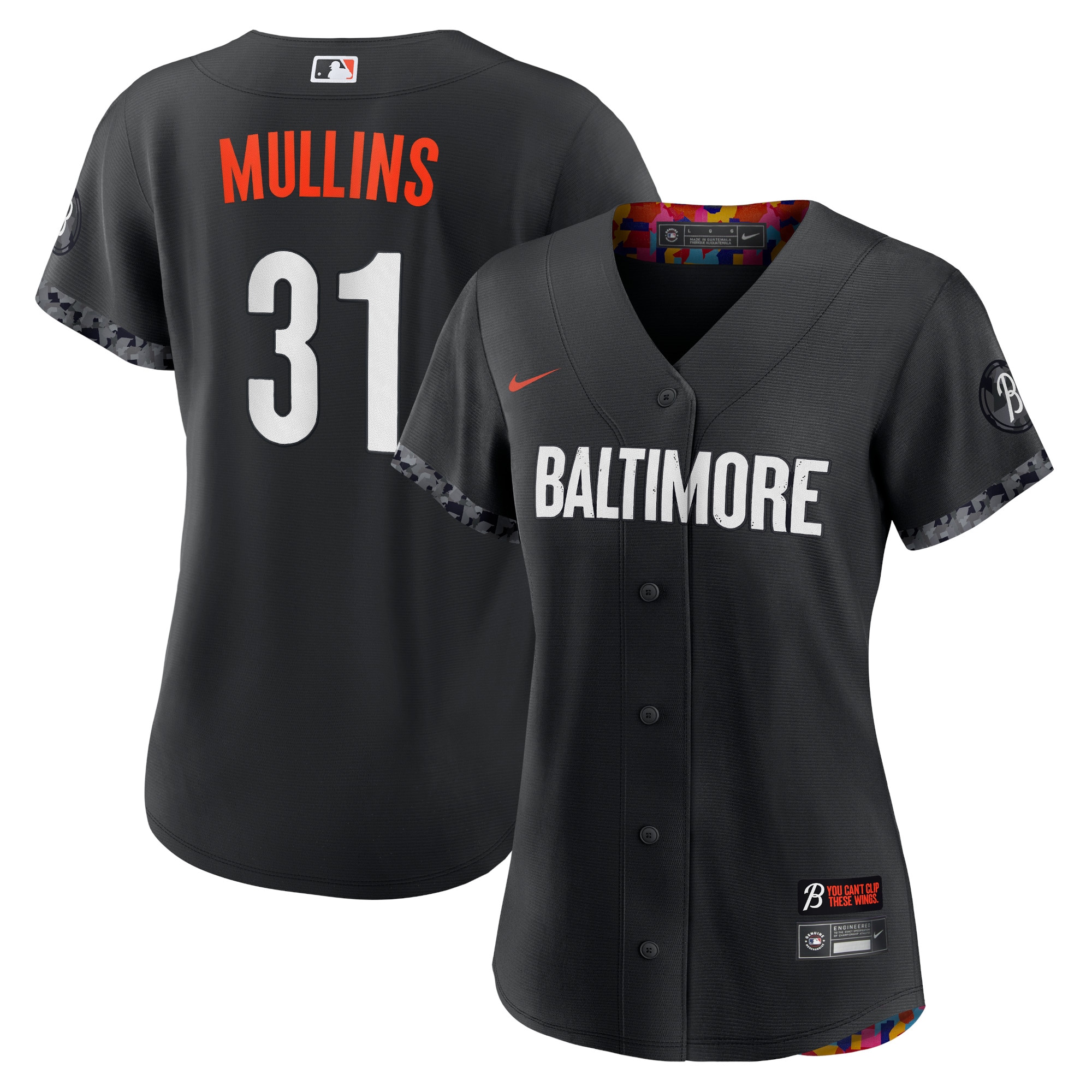 Cedric Mullins Baltimore Orioles Women's 2023 City Connect Replica Player Baseball Jersey - Black