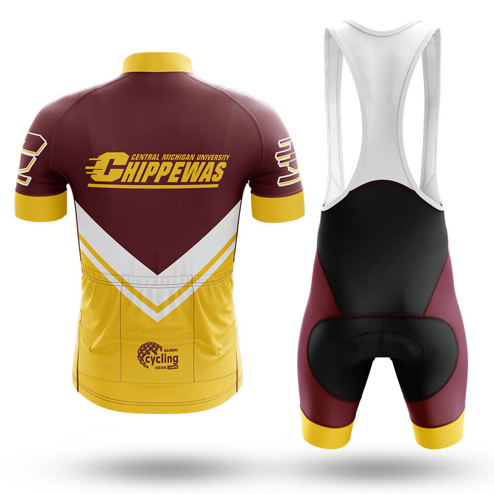 Alternative view of Central Michigan University V3 - Men's Cycling Kit