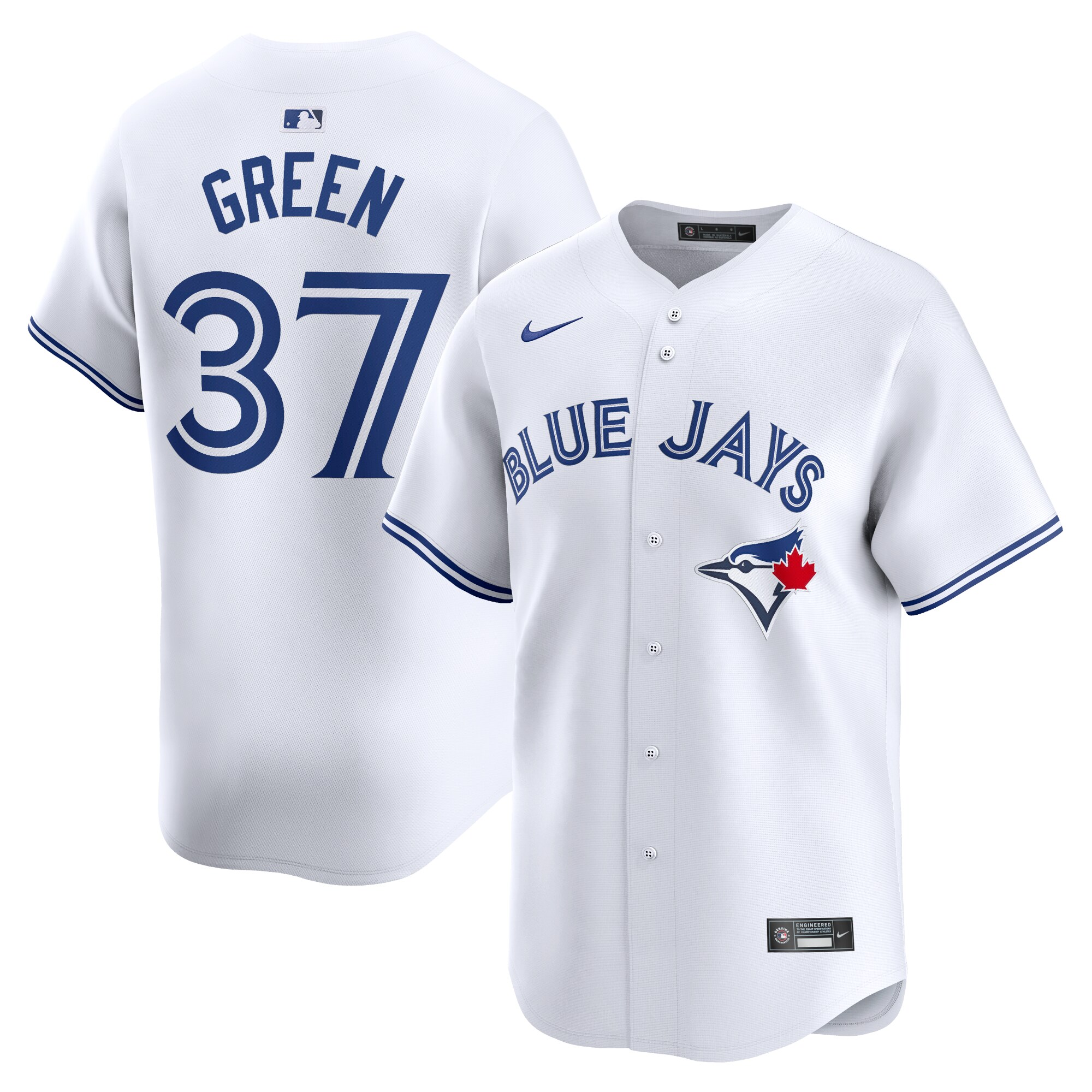 Chad Green Toronto Blue Jays Home Limited Player Baseball Jersey - White