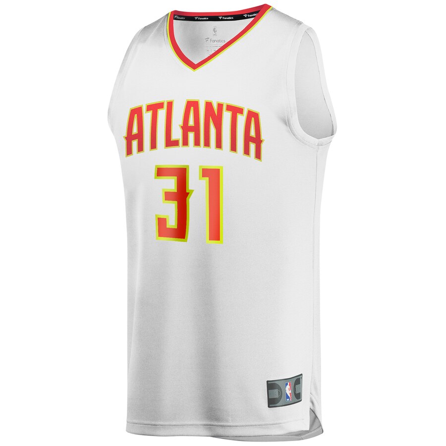 Alternative view of Chandler Parsons Atlanta Hawks Fanatics Branded Youth Fast Break Replica Player Basketball Jersey White - Association Edition
