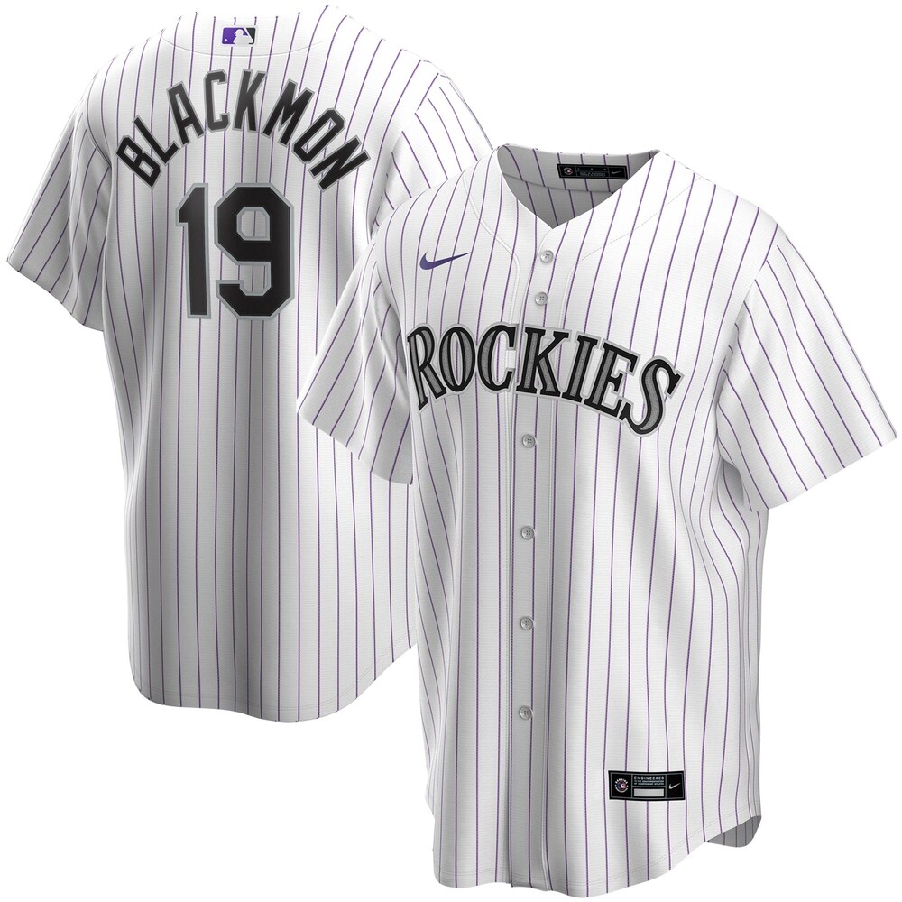 Charlie Blackmon Colorado Rockies Home 2020 Player Baseball Jersey - White