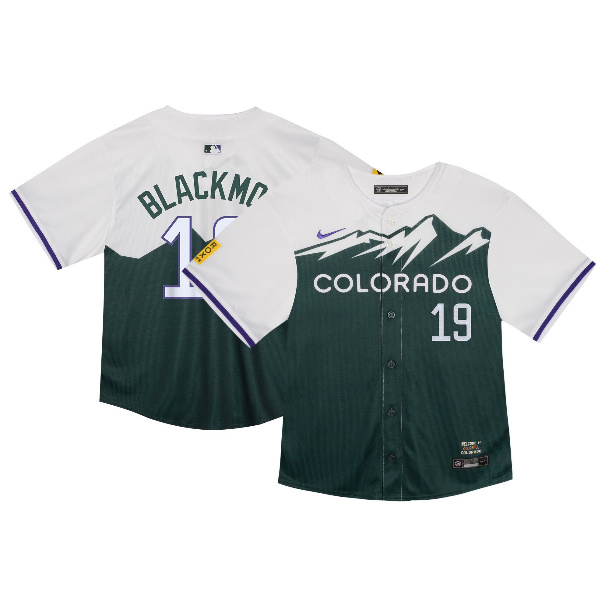 Charlie Blackmon Colorado Rockies Toddler City Connect Limited Player Baseball Jersey - Green