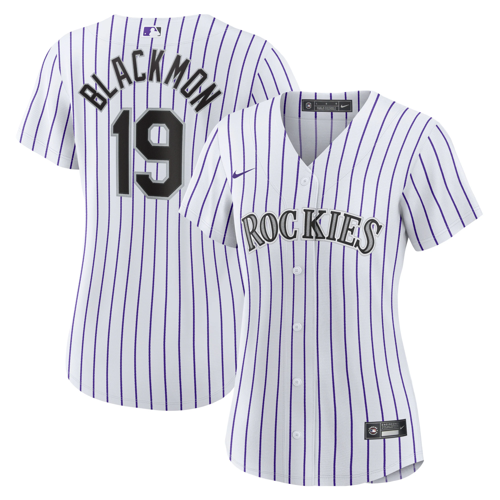 Charlie Blackmon Colorado Rockies Women’s Home Replica Player Baseball Jersey – White