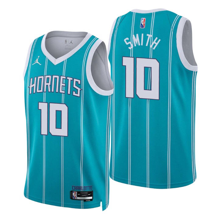 Charlotte Hornets Ish Smith 75th Anniversary Diamond Basketball Jersey Icon