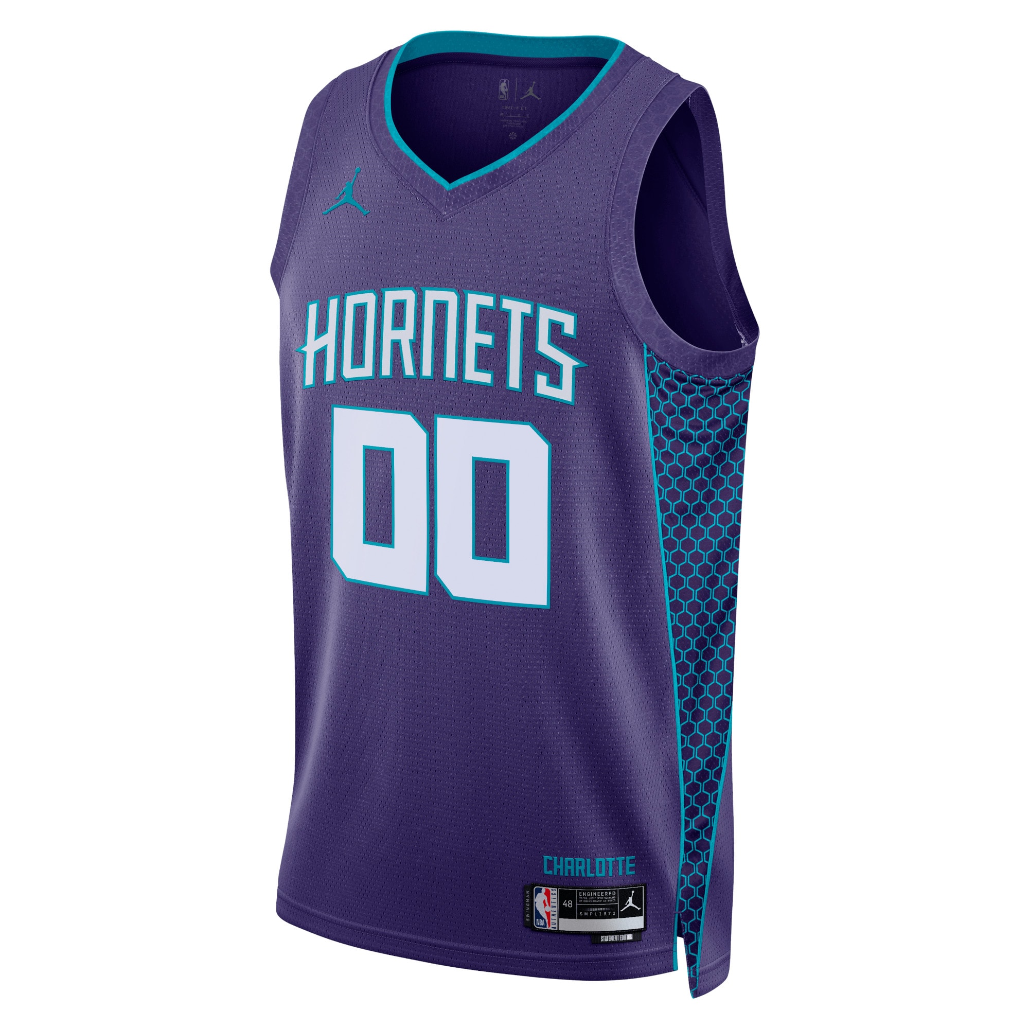 Charlotte Hornets Jordan Statement Edition Swingman Basketball Jersey - Custom - Unisex - JS143 