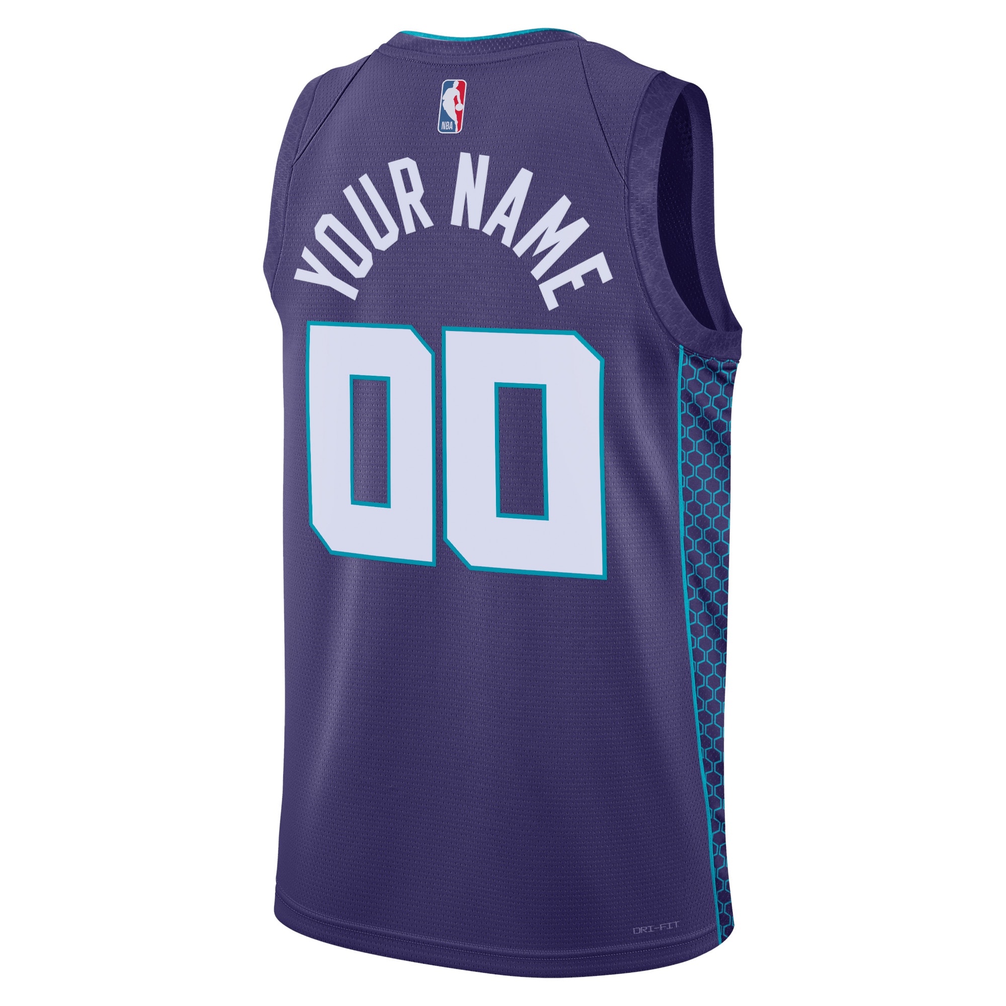 Alternative view of Charlotte Hornets Jordan Statement Edition Swingman Basketball Jersey - Custom - Unisex - JS143 