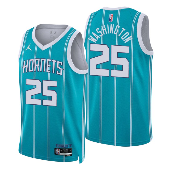 Charlotte Hornets P. J. Washington 75th Anniversary Diamond Basketball Jersey Icon
