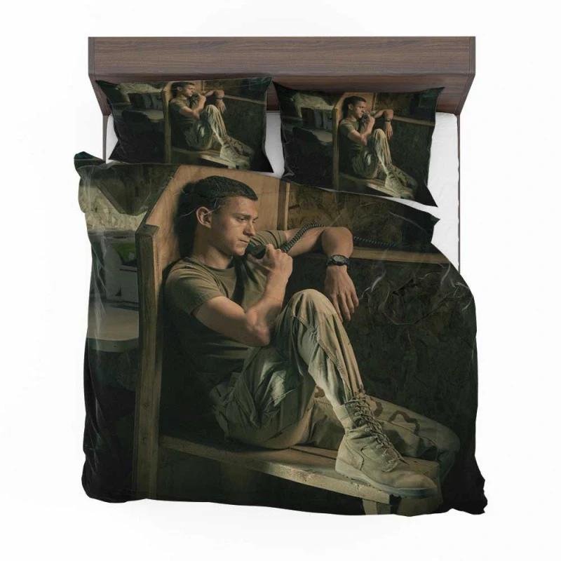 Alternative view of Cherry Film Tom Holland Bedding Set - Custom Bedding Set