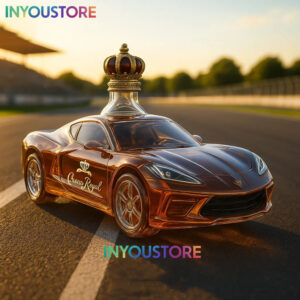 Chevrolet Corvette C8 Whiskey Bottle